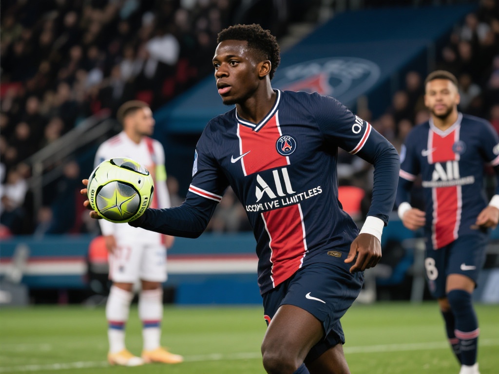 登贝莱8场8球助巴黎3-0,剑指16强40年不败记录 在大巴黎当前的阵容中,登贝莱无疑是一位耀