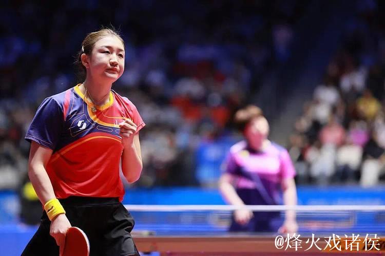 陈梦4-2战胜蒯曼 挺进十五运会乒乓球女单四强